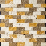Mozaic Travertin -  Classic Noce Yellow - Cioplit