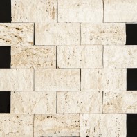 Mozaic Travertin - White Cioplit